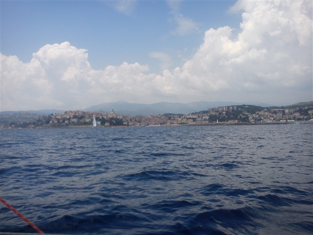 Porto Maurizio visto dal mare